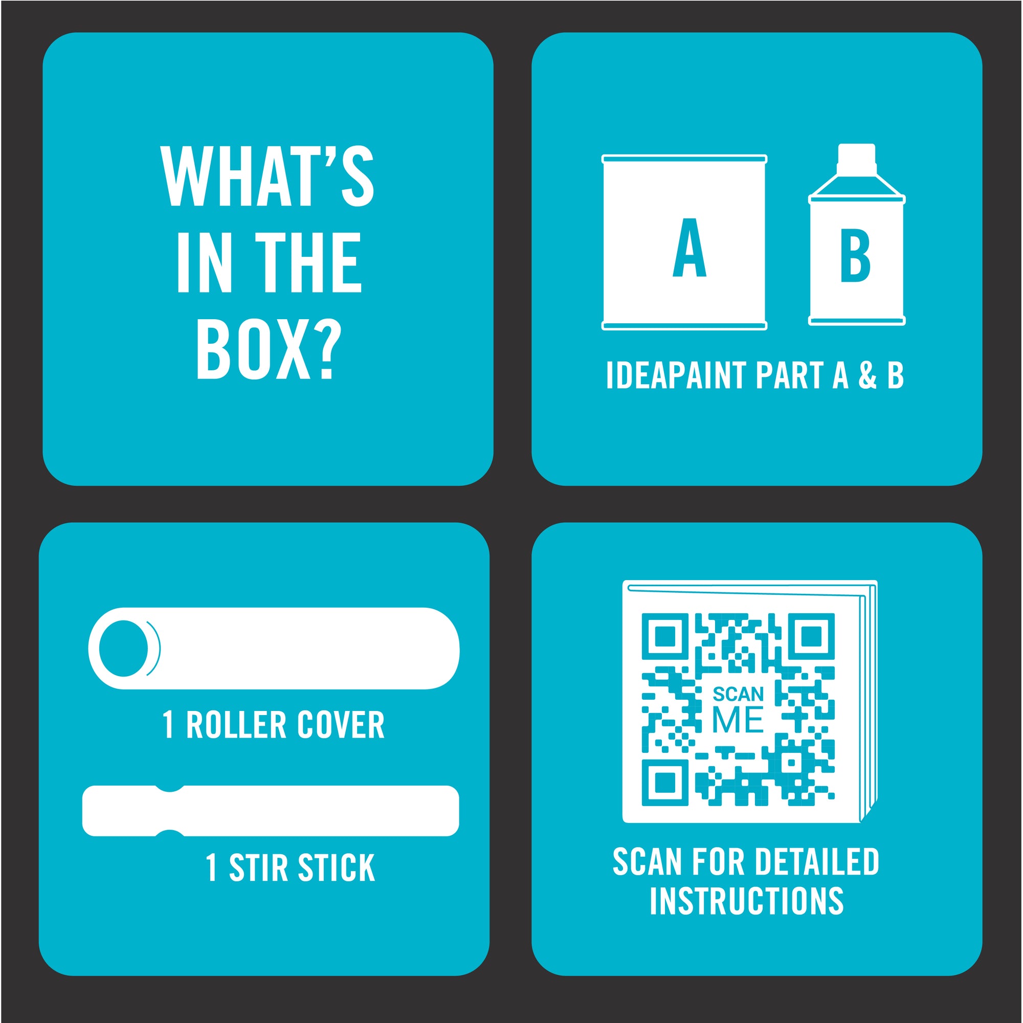 IdeaPaint Clear Dry Erase Paint